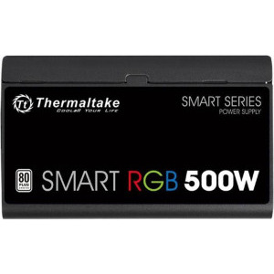 Thermaltake Smart RGB, 80+, 500W, Black