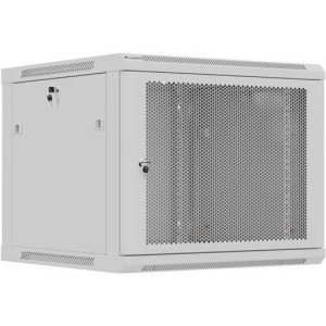 Lanberg WF01-6609-23S 9U, Wall mount, 600 x 600, Metal door, Gri