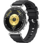 SmartWatch Huawei Watch GT 6, 41mm, Black Stainless Steel, curea Black Fluoroelastomer