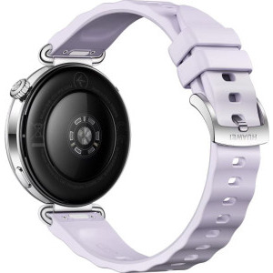 Huawei Watch GT 6, 41mm, Steel Stainless Steel, curea Purple Fluoroelastomer