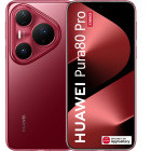 Smartphone Huawei Pura 80 Pro, 512GB, 12GB RAM, Dual SIM, 5G, 4-Camere, Glazed Red