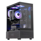 PC Gaming BALAUR Max Advanced Edition, Intel i7-12700F 2.1GHz, 32GB DDR5, 1TB SSD, RTX 5060 8GB GDDR7, Iluminare RGB