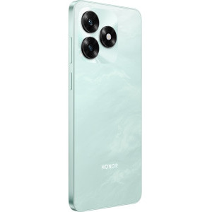 Honor X5c Plus, 128GB, 4GB RAM, Dual SIM, 4G, Tri-Camera, Ocean Cyan + casti Honor Choice Earbuds X7e Active