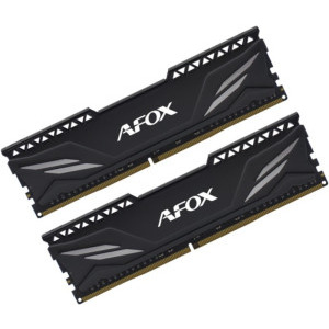 Memorie AFOX 32GB DDR4 3200MHz CL16 Dual Channel Kit Black