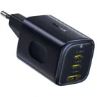 Incarcator retea Baseus PicoGo AE11, 2x USB-C, 1x USB, Quick Charge 100 W, Black
