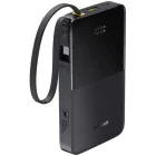 Baterie externa Baseus EnerFill FC51 Bipow2 Pro, 10000 mAh, 1x USB, 1x USB-C, 22.5 W, Display, Cablu USB-C integrat, Black