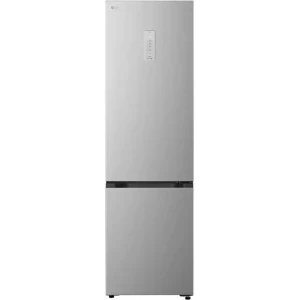 Combina frigorifica LG GBBS525CPY, 375 L, Clasa C, No Frost, Smart Inverter, AI Fresh, LinearCooling, DoorCooling+, FreshBalancer, FreshConverter, ThinQ, Control electronic, 203 cm, Argintiu