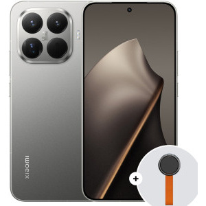 Smartphone Xiaomi 15T Pro, 256GB, 12GB RAM, Dual SIM, 5G, 4-Camere, Gray + Woven Strap Ring Stand