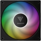 Ventilator Gamdias Notus M1-1201 ARGB 120mm Black