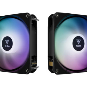 Gamdias Aura GL360 LCD ARGB Black