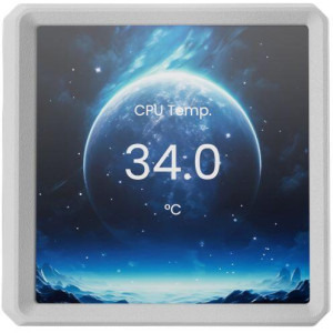 Gamdias Aura GL360 LCD ARGB White