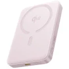 Baterie externa Baseus EnerFill FM12, 10000 mAh, 1x USB-C, 22.5 W, Qi2, Pink