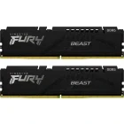 Memorie Kingston FURY Beast 128GB DDR5 5600MHz CL36 Dual Channel Kit Black