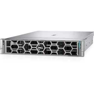 Server DELL PowerEdge R570 2U, Procesor Intel® Xeon® 6511P 2.3GHz Granite Rapids, 32GB RDIMM RAM, 2x 960GB SATA 6G SSD, PERC H965i, 12x Hot Plug LFF