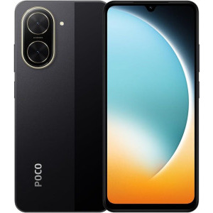 Smartphone Xiaomi Poco C71, 128GB, 4GB RAM Dual SIM, 4G, Tri-Camera, Black