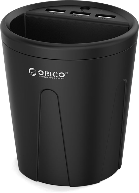 Incarcator auto GSM Orico UCH-C2, 3x USB, Black