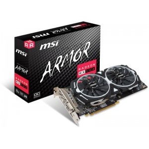 MSI Radeon RX 580 Armor OC 8GB GDDR5 256-bit