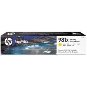 HP Cartus 981X Yellow