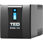UPS TED 3100VA, LED, Schuko