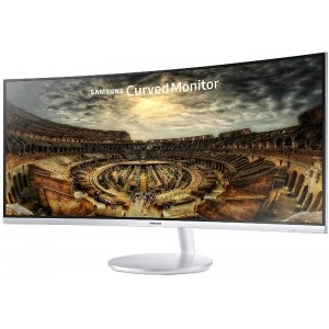 Samsung Gaming LC34F791WQ Quantum Dot Curbat 34 inch 4 ms White FreeSync 100Hz