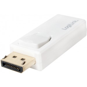 Logilink 1x DisplayPort Male - 1x HDMI Female, alb