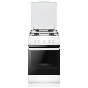 Aragaz Hansa FCGW51099, 4 arzatoare, Gaz, 50 cm, Alb