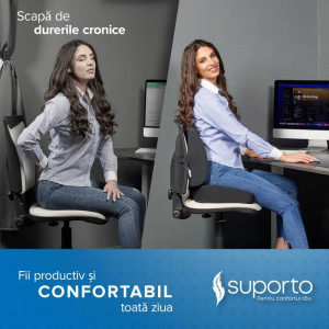 Suporto Set perna sezut compact si perna lombara