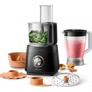 Philips Viva Collection HR7510/10 Negru, 800W, 1.5L