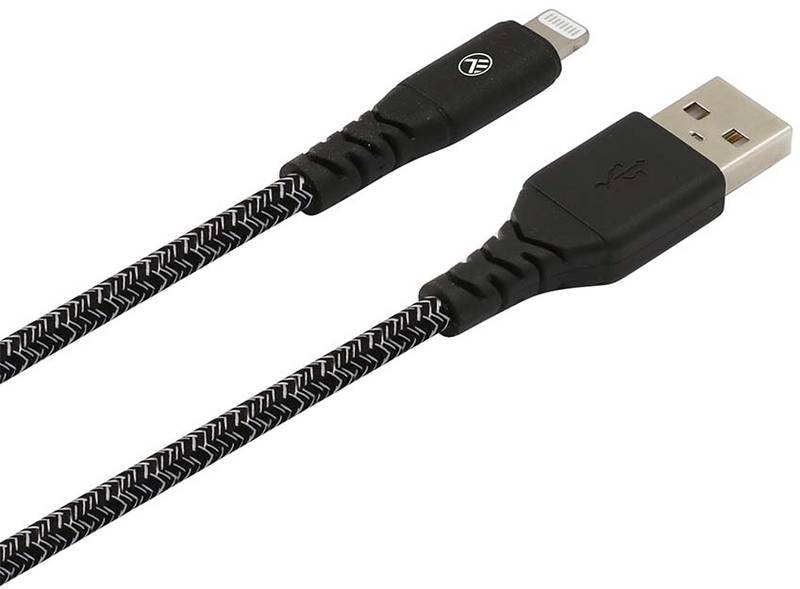 Cablu de date / adaptor Tellur USB Male la Lightning Male, MFi, 1 m, Black