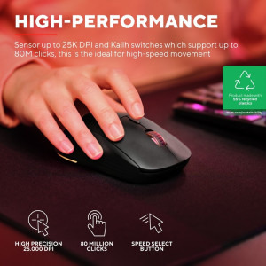 Trust GXT 927 Redex+ Wireless Black