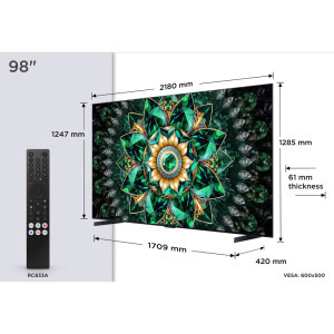 TCL Smart TV 98Q7C Seria Q7C 248cm 4K UHD HDR