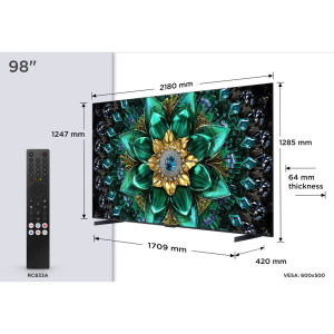 TCL Smart TV 98Q6C Seria Q6C 248cm 4K UHD HDR