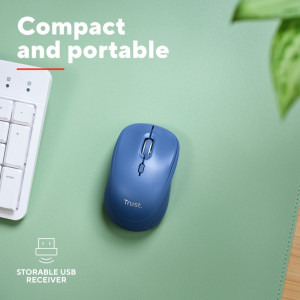 Trust Yvi+ Compact Multi-Device Wireless Blue