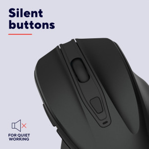 Trust Nito Silent Wireless Black