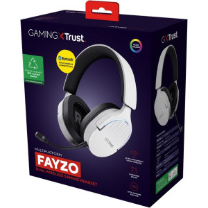 Trust GXT 491W Fayzo Wireless White