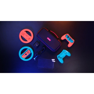 Trust GXT 1249 7-in-1 Accesorii Red/Blue pentru Nintendo Switch