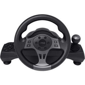 Trust GXT 289 Movi Racing Wheel Black pentru PC, PS4, Xbox One/Series X|S, Nintendo Switch