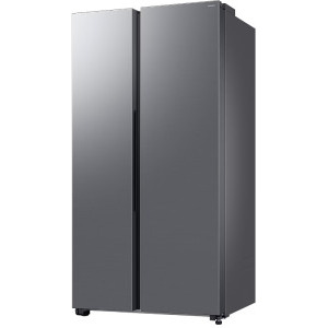 Samsung RS70F64KETEO, 659 L, Clasa E, Full No Frost, Digital Inverter, All Around Cooling, SpaceMax, Metal Cooling, AI Energy, SmartThings, Control electronic, 178 cm, Argintiu