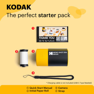 Kodak Memo Shot Era MS100 Yellow