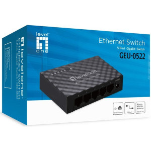 LevelOne Gigabit GEU-0522 Black