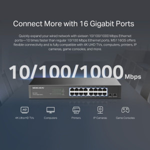 MERCUSYS Gigabit MS116GS