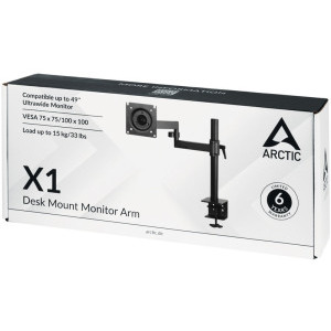 Arctic X1, 13 - 49 inch, negru