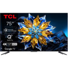 Televizor LED TCL Smart TV QLED 75C655 Pro Seria C655 Pro 189cm 4K UHD HDR