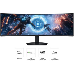 Samsung Gaming Odyssey G9 LS49FG910EUXEN Curbat 49 inch DQHD VA 1 ms 144 Hz HDR FreeSync Premium Pro