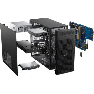DELL Pro Max Tower T2, Intel Ultra 7 265 2.4GHz, 32GB DDR5, 1TB SSD, RTX A1000 8GB, Windows 11 Pro