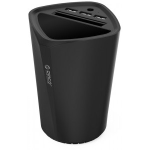 Incarcator auto Orico UCH-C3, 3x USB, Black