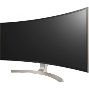 LG 38UC99-W Curbat 37.5 inch WQHD+ 5 ms White USB C FreeSync 75Hz
