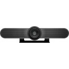 Sistem videoconferinta Logitech MeetUp, 4K, USB, Black