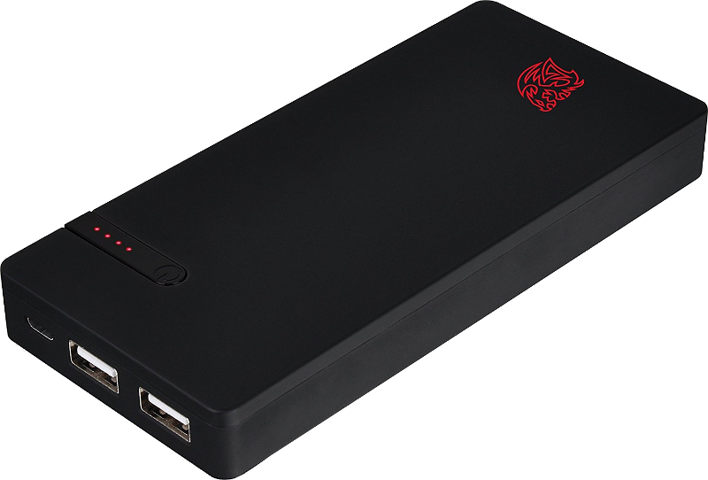 Baterie externa Tt eSPORTS by Thermaltake Battle Dragon, 10000mAh, 2x USB, 2A, Black