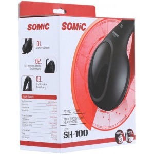 Somic On-Ear, SH-100 Black